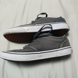 Vans youth size vans dark grey shoes